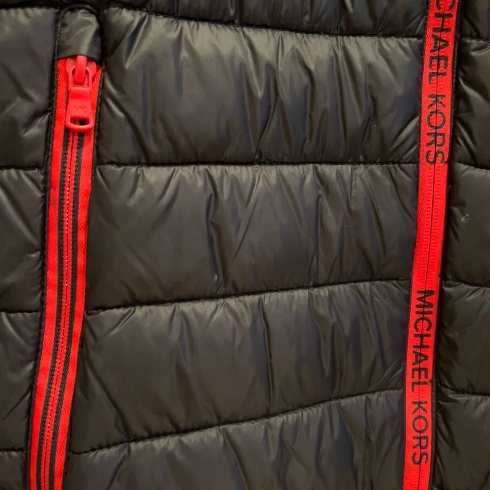 Michael Kors Baxter Nylon Puffer Jacket - Size M